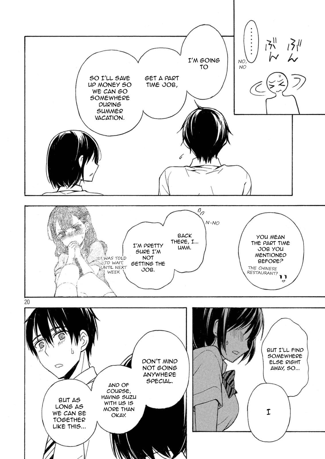 Watari-kun no xx ga Houkai Sunzen Chapter 23 page 20 - Chapter 23: After School, Before Summer Vacation