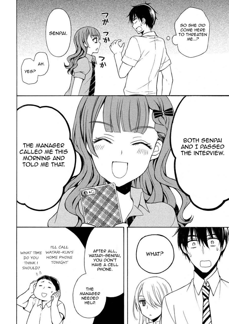Watari-kun no xx ga Houkai Sunzen Chapter 24 page 11 - Chapter 24: Cute Junior