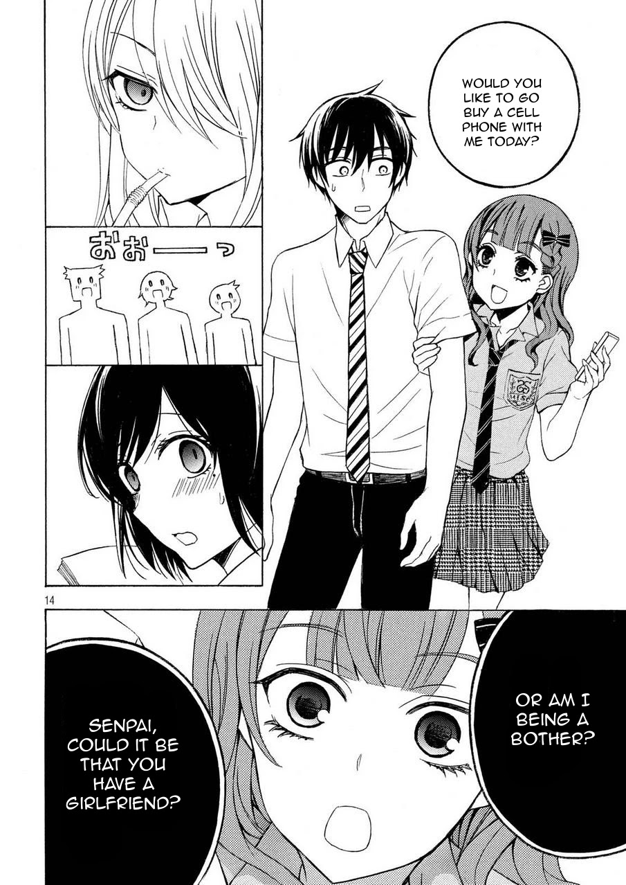 Watari-kun no xx ga Houkai Sunzen Chapter 24 page 13 - Chapter 24: Cute Junior