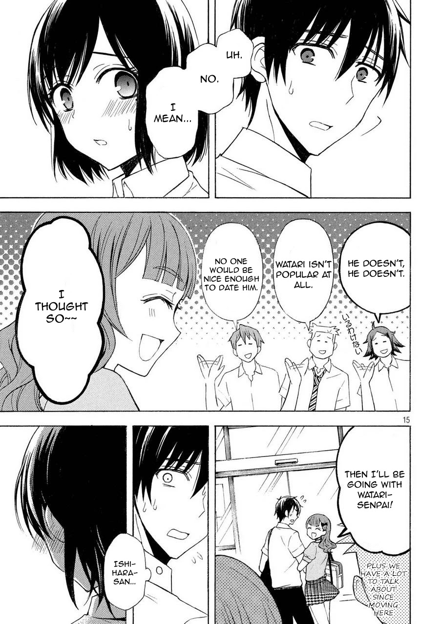 Watari-kun no xx ga Houkai Sunzen Chapter 24 page 14 - Chapter 24: Cute Junior