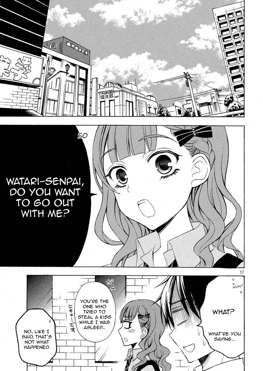 Watari-kun no xx ga Houkai Sunzen Chapter 24 page 16 - Chapter 24: Cute Junior