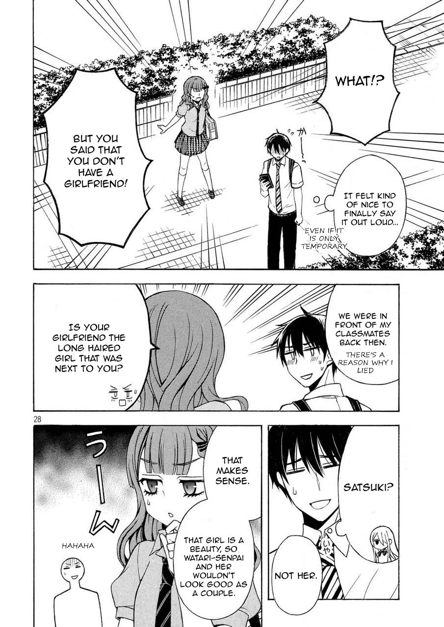 Watari-kun no xx ga Houkai Sunzen Chapter 24 page 27 - Chapter 24: Cute Junior