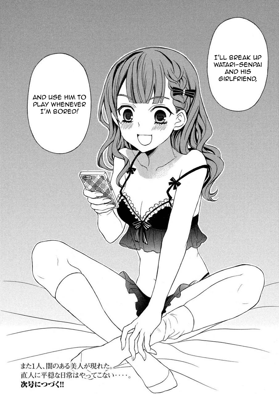 Watari-kun no xx ga Houkai Sunzen Chapter 24 page 35 - Chapter 24: Cute Junior