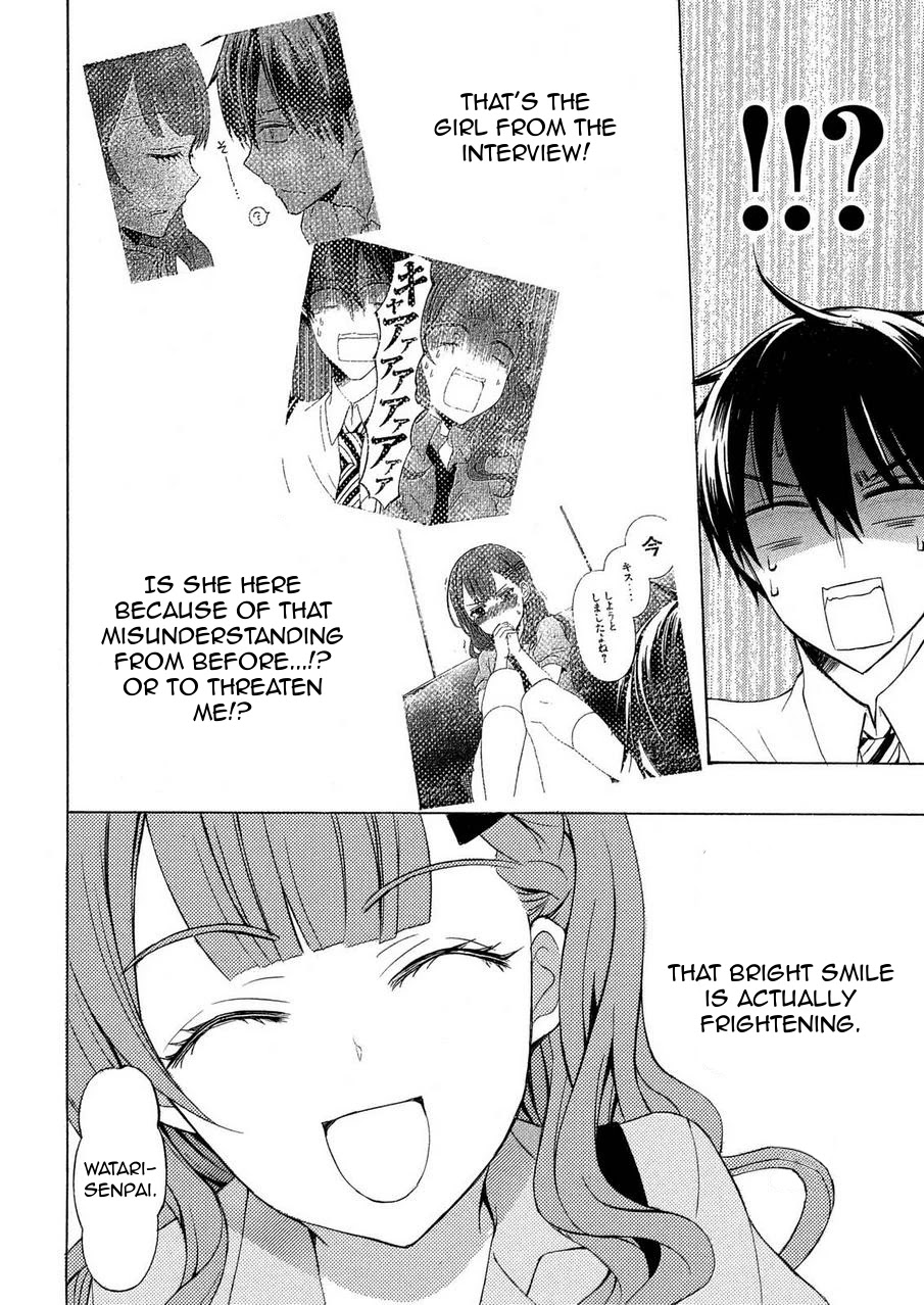 Watari-kun no xx ga Houkai Sunzen Chapter 24 page 5 - Chapter 24: Cute Junior