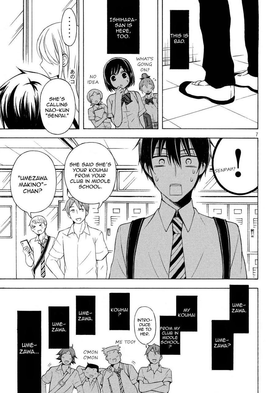 Watari-kun no xx ga Houkai Sunzen Chapter 24 page 6 - Chapter 24: Cute Junior