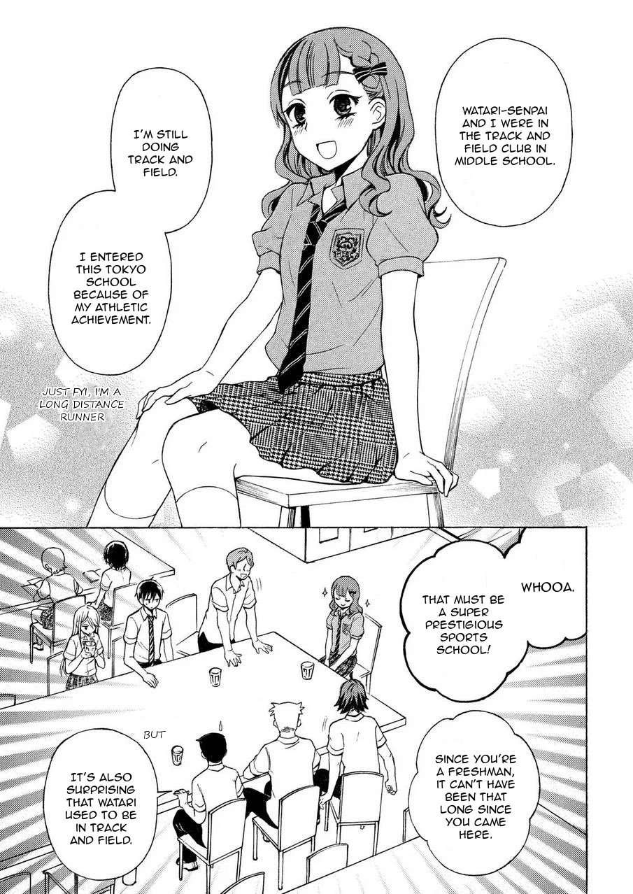 Watari-kun no xx ga Houkai Sunzen Chapter 24 page 8 - Chapter 24: Cute Junior