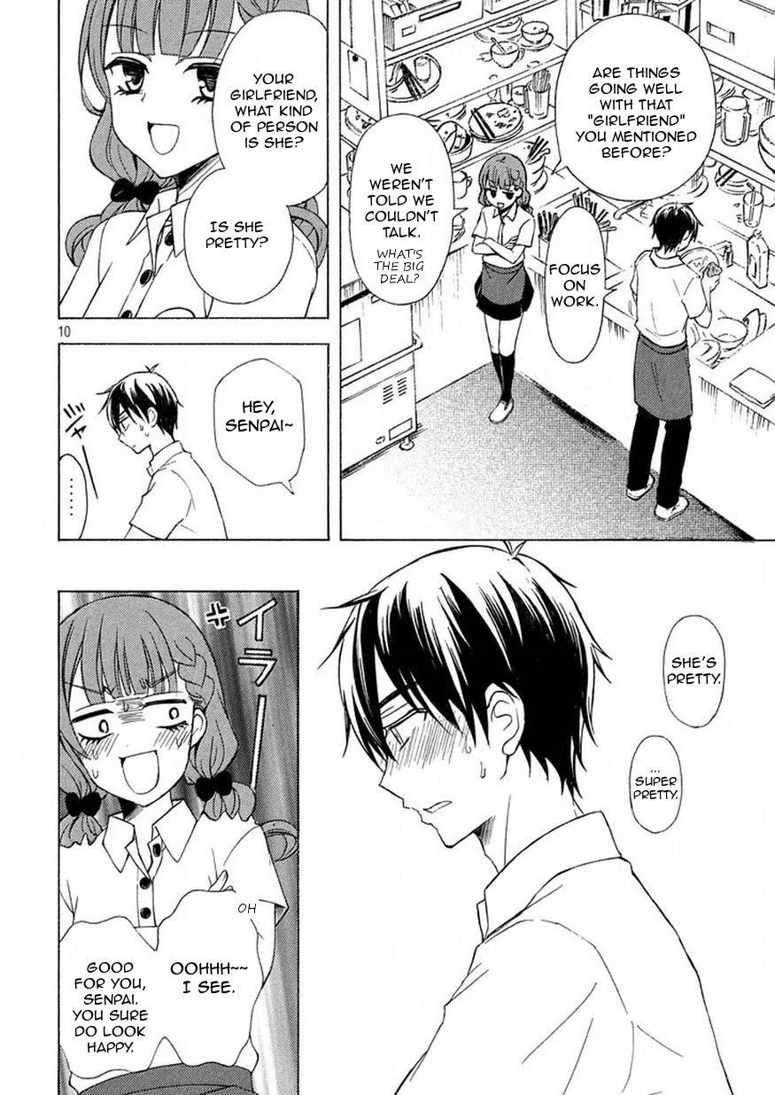 Watari-kun no xx ga Houkai Sunzen Chapter 25 page 10 - Chapter 25: My Pace