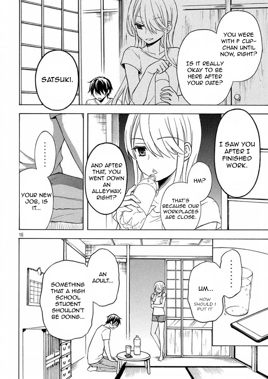 Watari-kun no xx ga Houkai Sunzen Chapter 26 page 16 - Chapter 26: Border