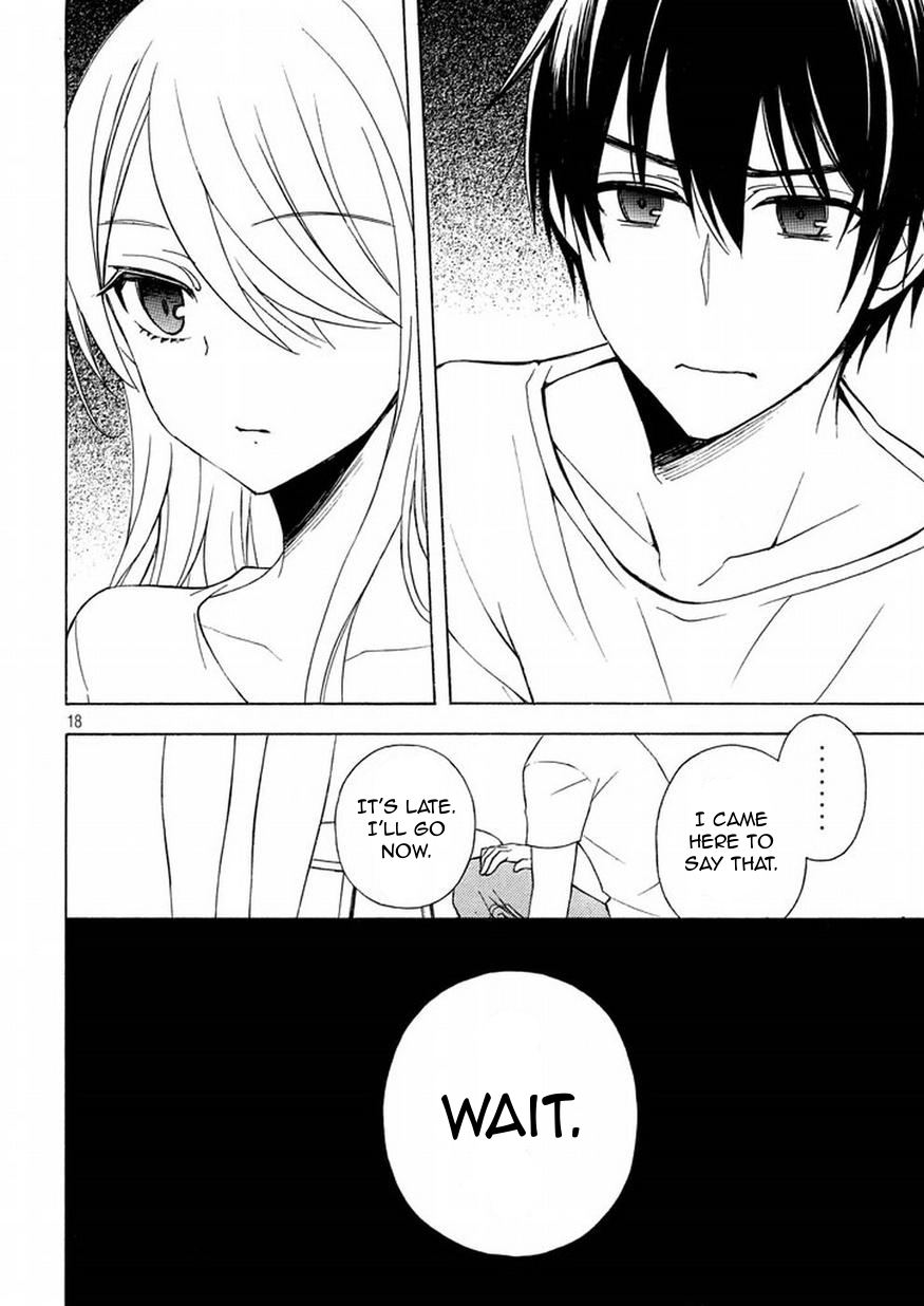 Watari-kun no xx ga Houkai Sunzen Chapter 26 page 18 - Chapter 26: Border
