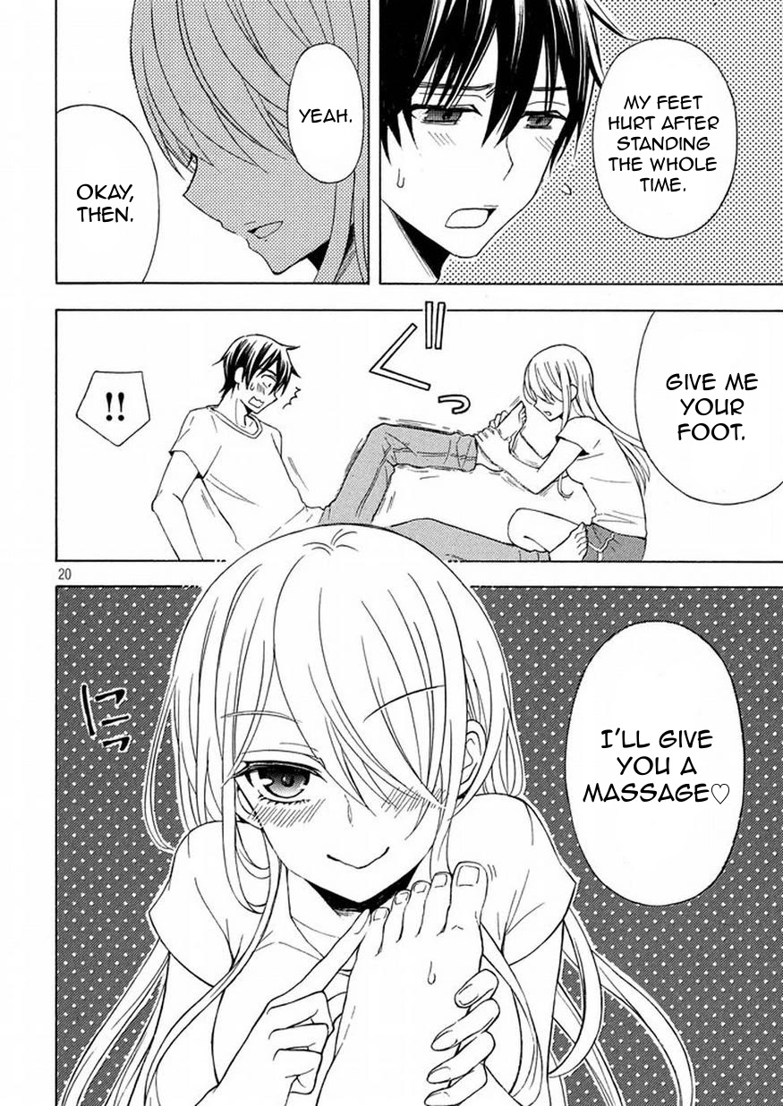 Watari-kun no xx ga Houkai Sunzen Chapter 26 page 20 - Chapter 26: Border