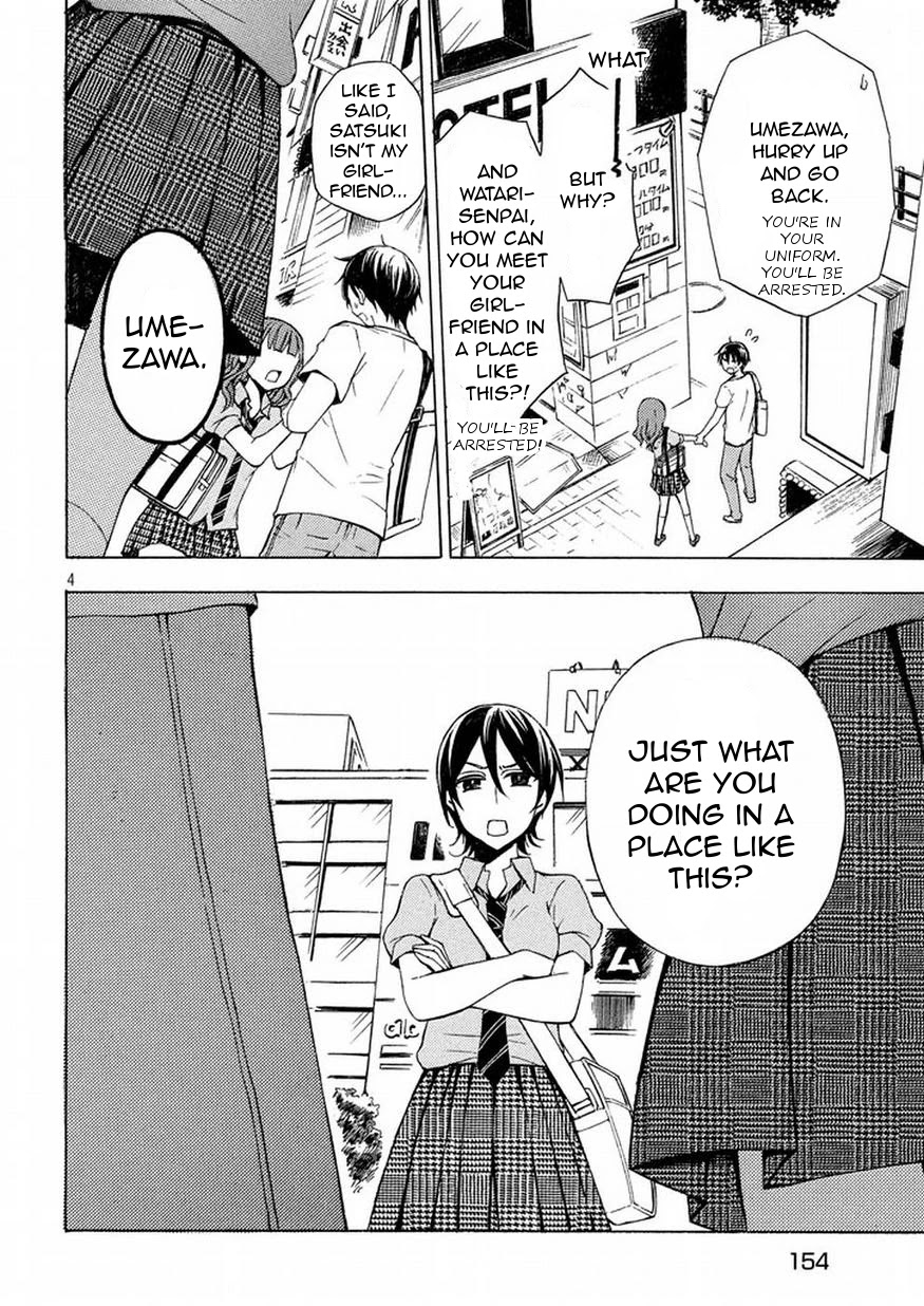 Watari-kun no xx ga Houkai Sunzen Chapter 26 page 4 - Chapter 26: Border