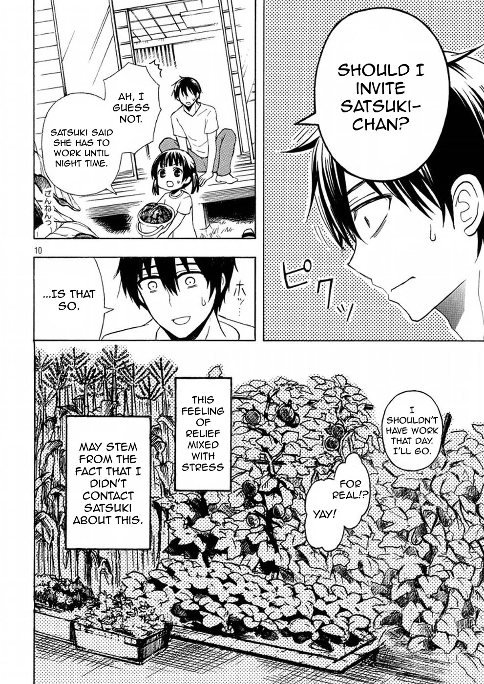 Watari-kun no xx ga Houkai Sunzen Chapter 27 page 10 - Chapter 27: Fireworks Display