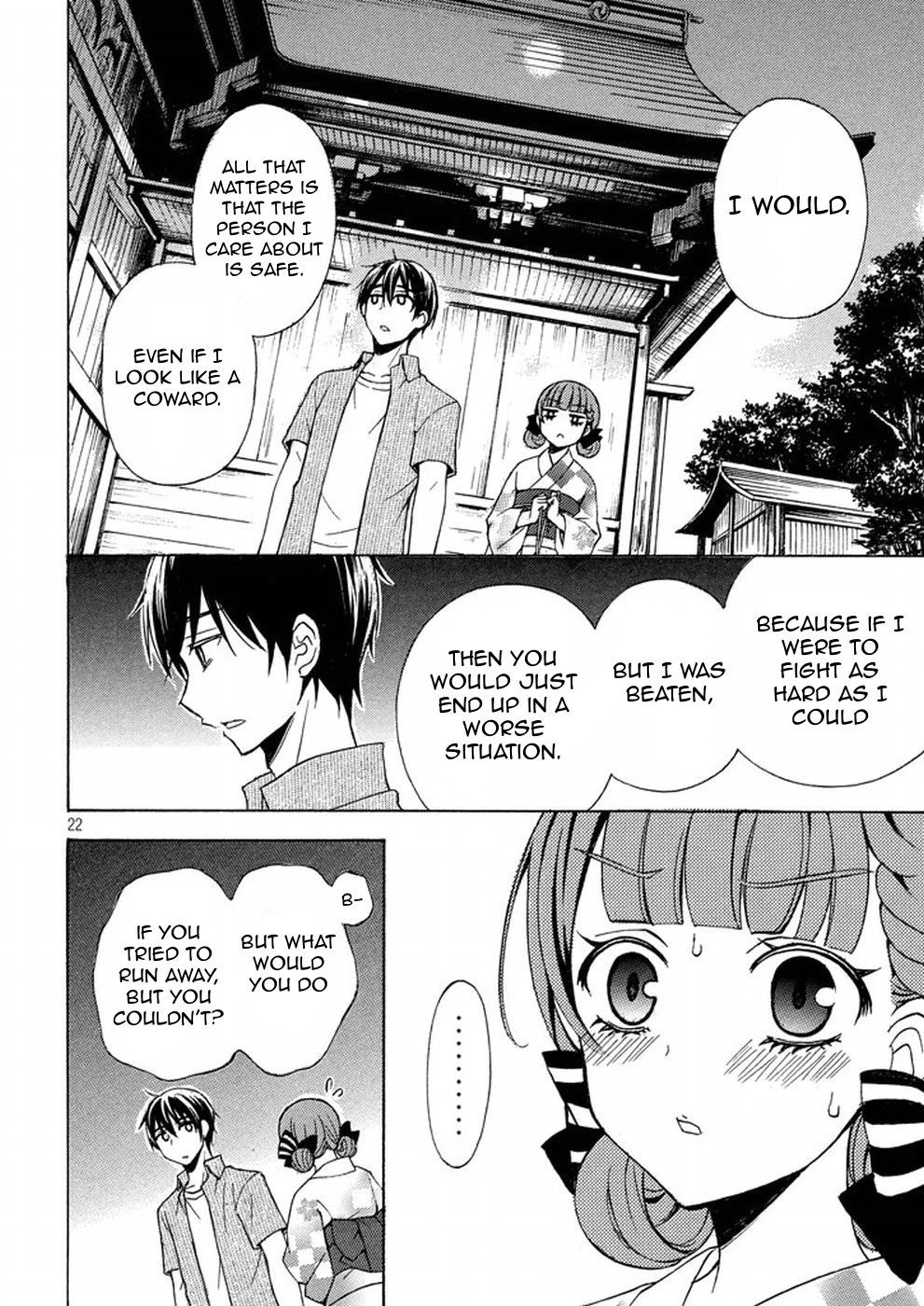 Watari-kun no xx ga Houkai Sunzen Chapter 27 page 22 - Chapter 27: Fireworks Display