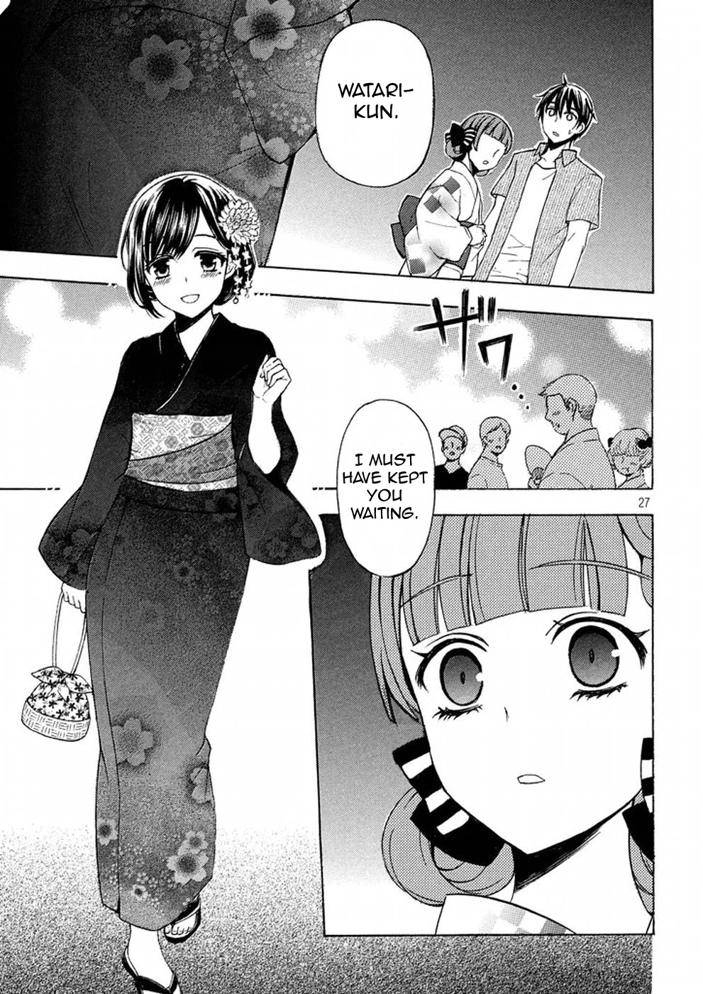Watari-kun no xx ga Houkai Sunzen Chapter 27 page 26 - Chapter 27: Fireworks Display