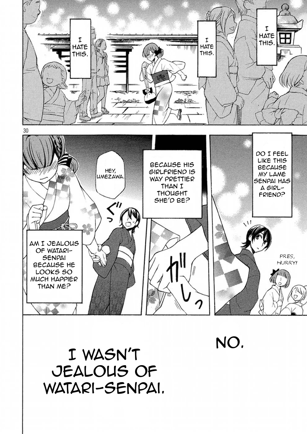 Watari-kun no xx ga Houkai Sunzen Chapter 27 page 29 - Chapter 27: Fireworks Display