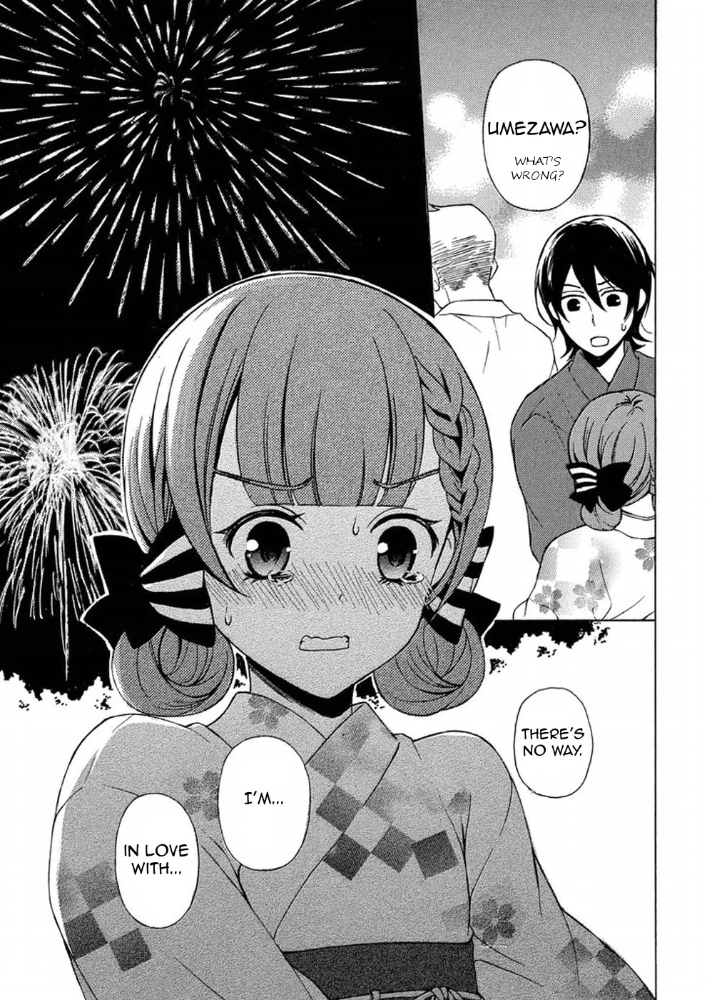 Watari-kun no xx ga Houkai Sunzen Chapter 27 page 30 - Chapter 27: Fireworks Display