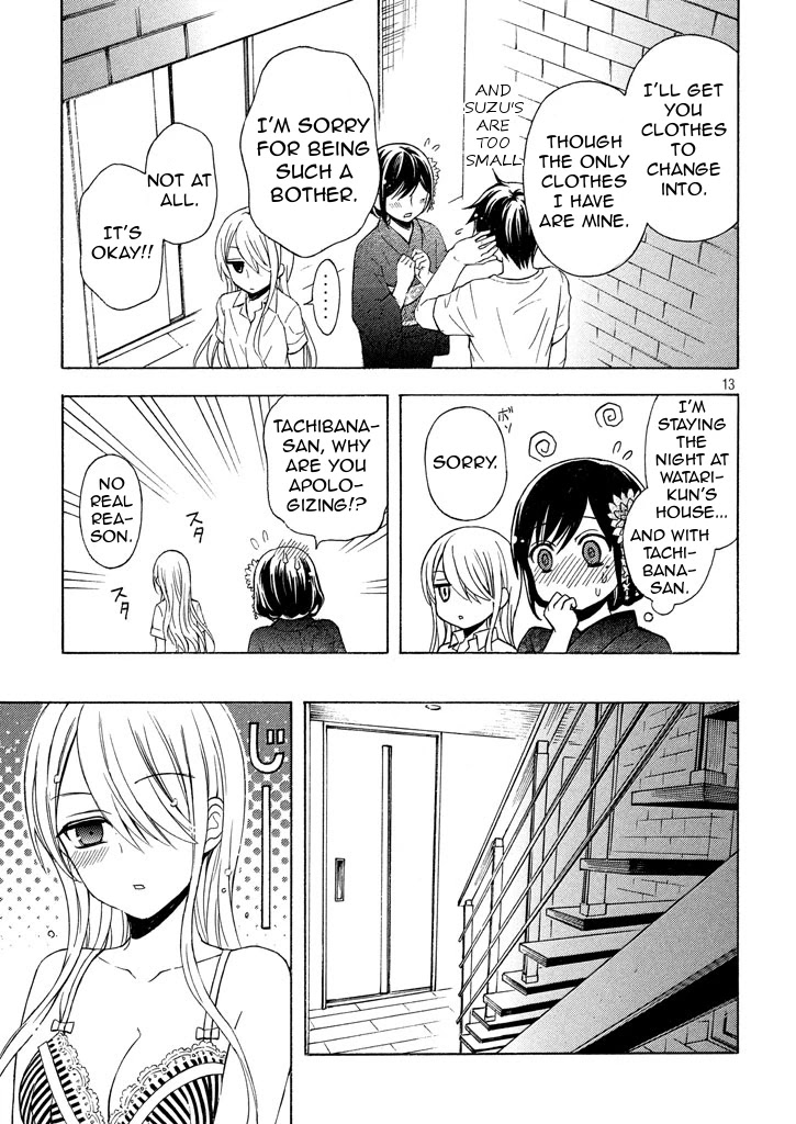 Watari-kun no xx ga Houkai Sunzen Chapter 28 page 13 - Chapter 28: After A Rainy Season