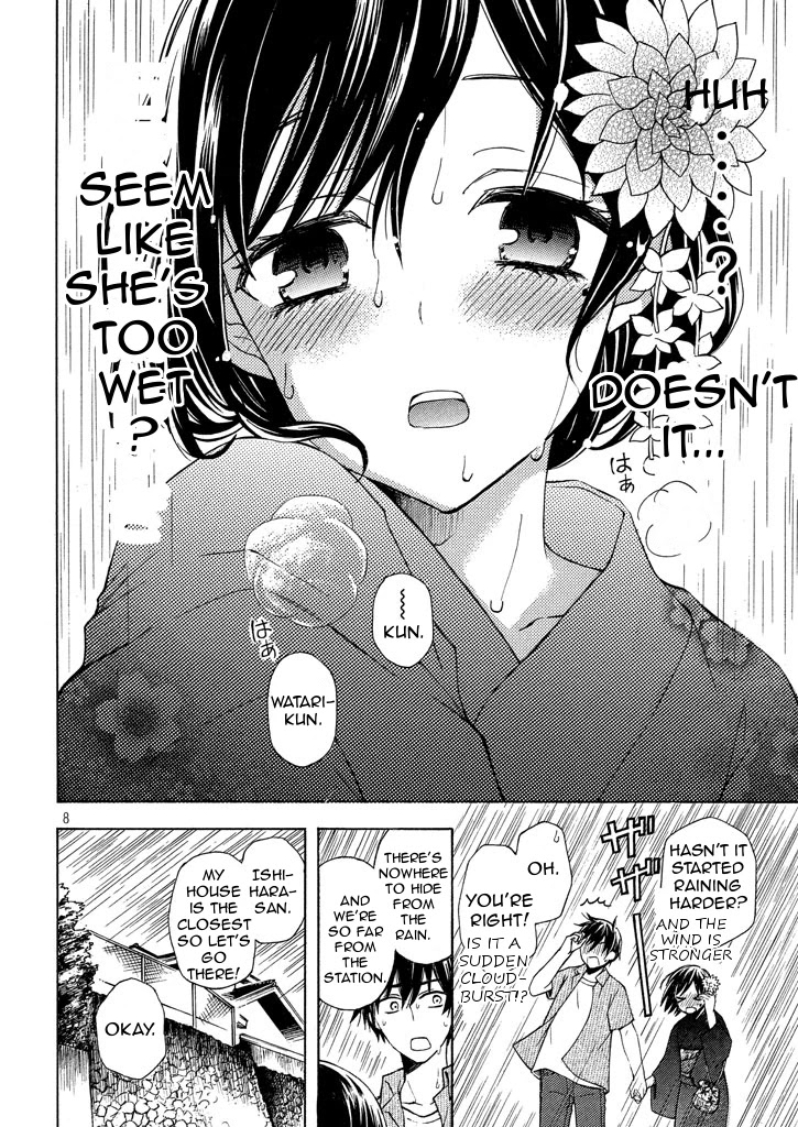 Watari-kun no xx ga Houkai Sunzen Chapter 28 page 8 - Chapter 28: After A Rainy Season