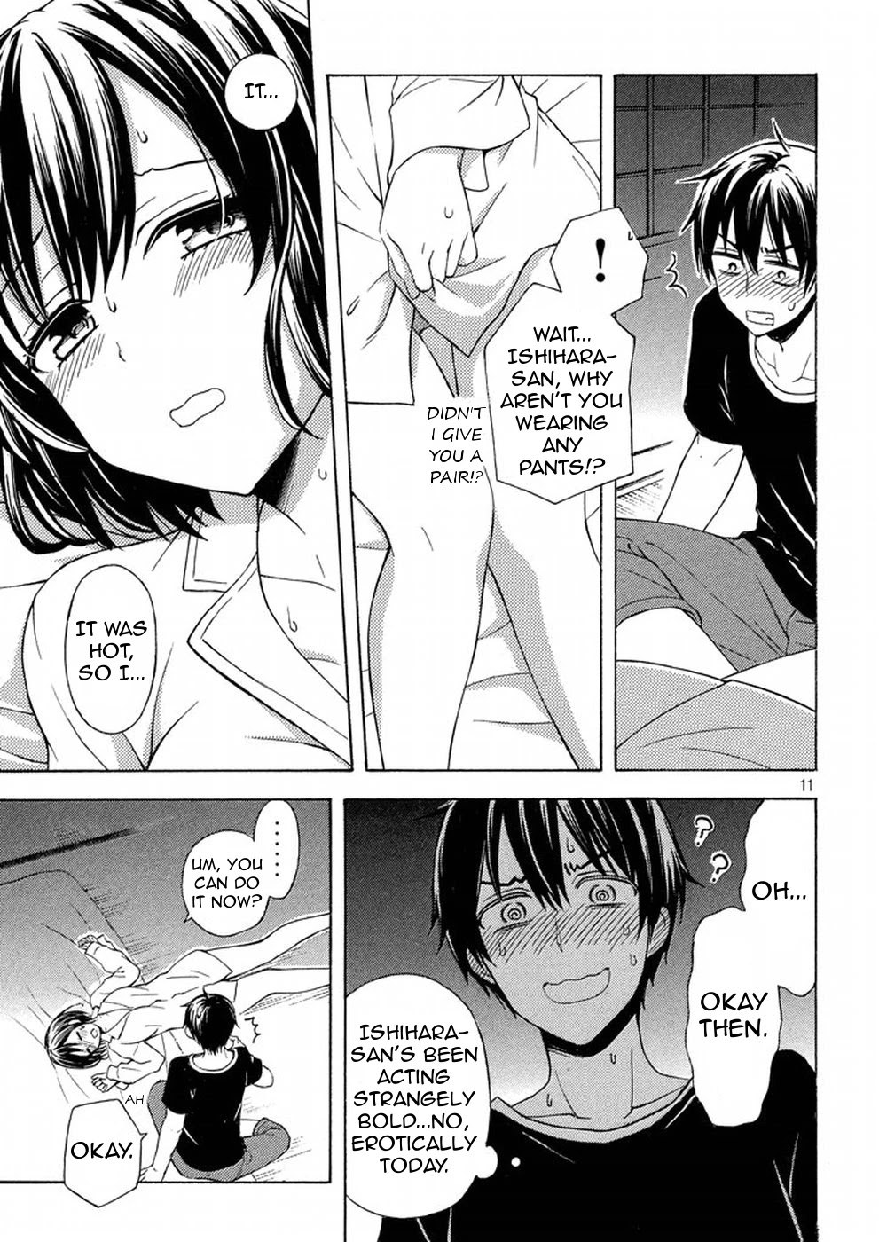 Watari-kun no xx ga Houkai Sunzen Chapter 29 page 11 - Chapter 29: I Can Not Stop Feeling