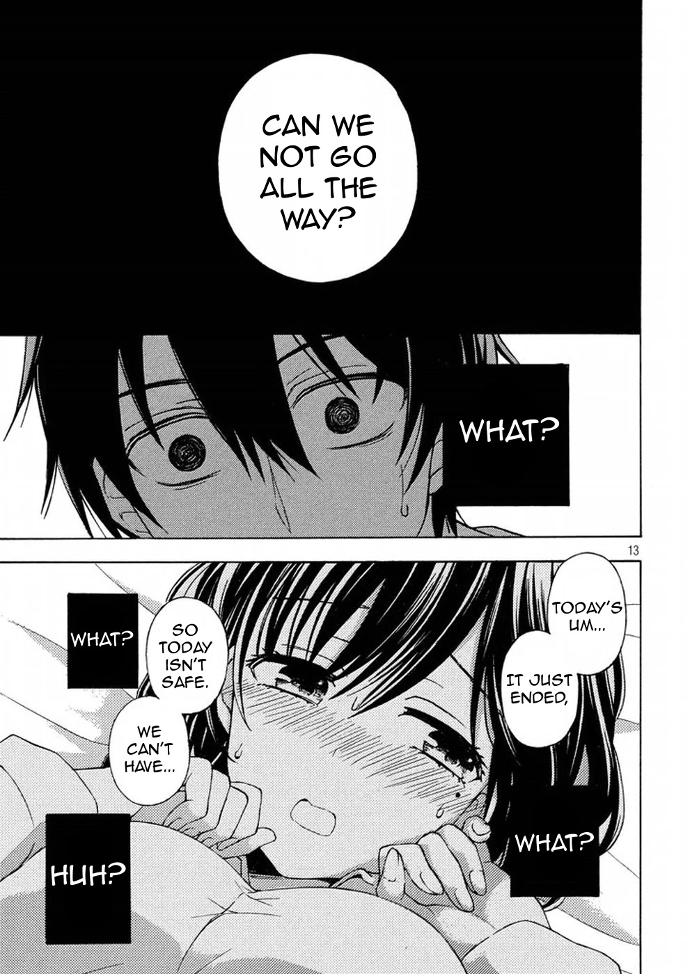 Watari-kun no xx ga Houkai Sunzen Chapter 29 page 13 - Chapter 29: I Can Not Stop Feeling