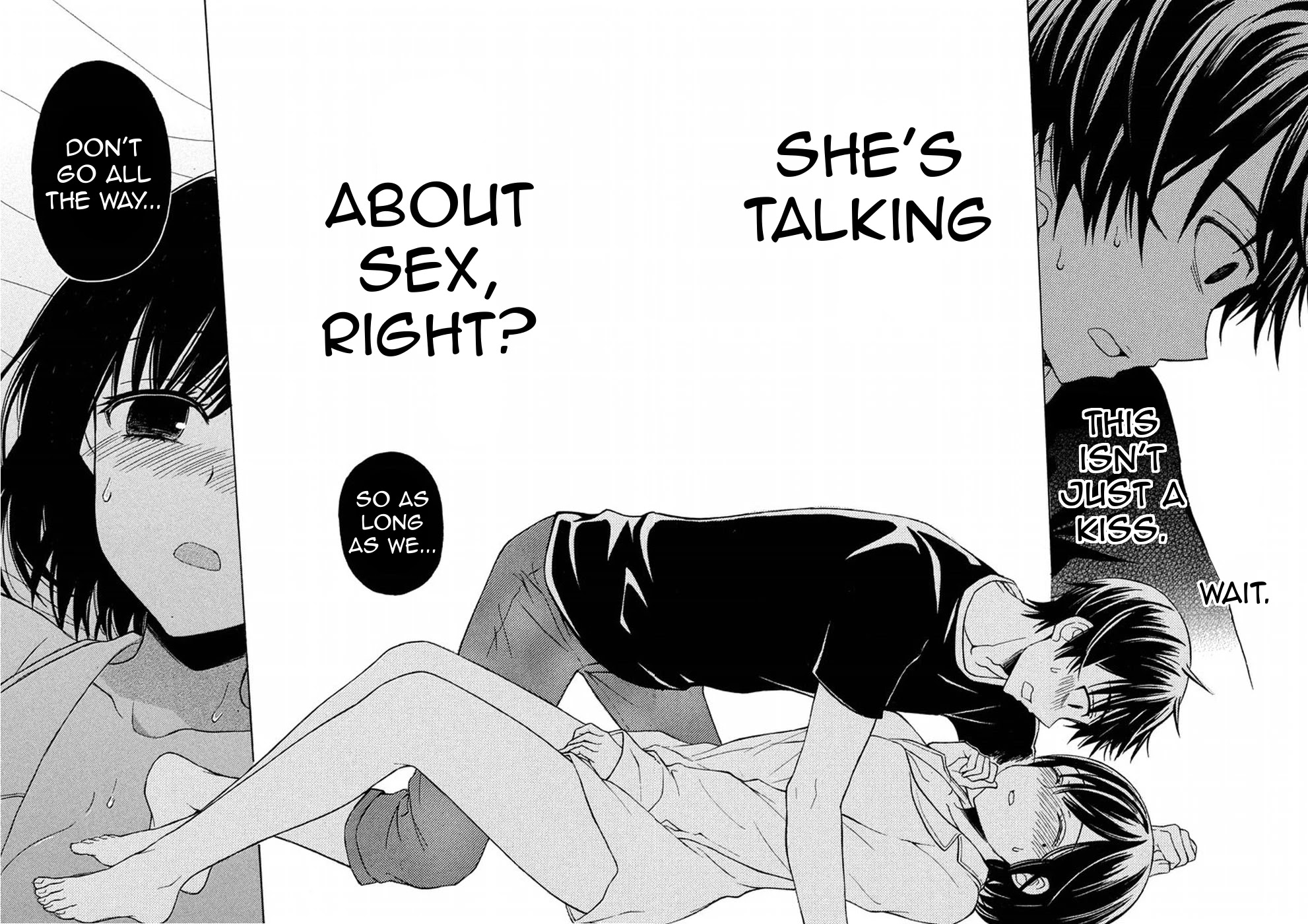 Watari-kun no xx ga Houkai Sunzen Chapter 29 page 14 - Chapter 29: I Can Not Stop Feeling