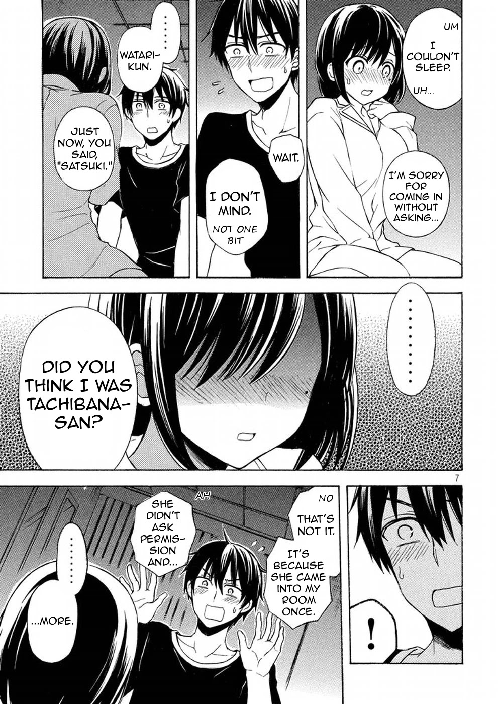 Watari-kun no xx ga Houkai Sunzen Chapter 29 page 7 - Chapter 29: I Can Not Stop Feeling