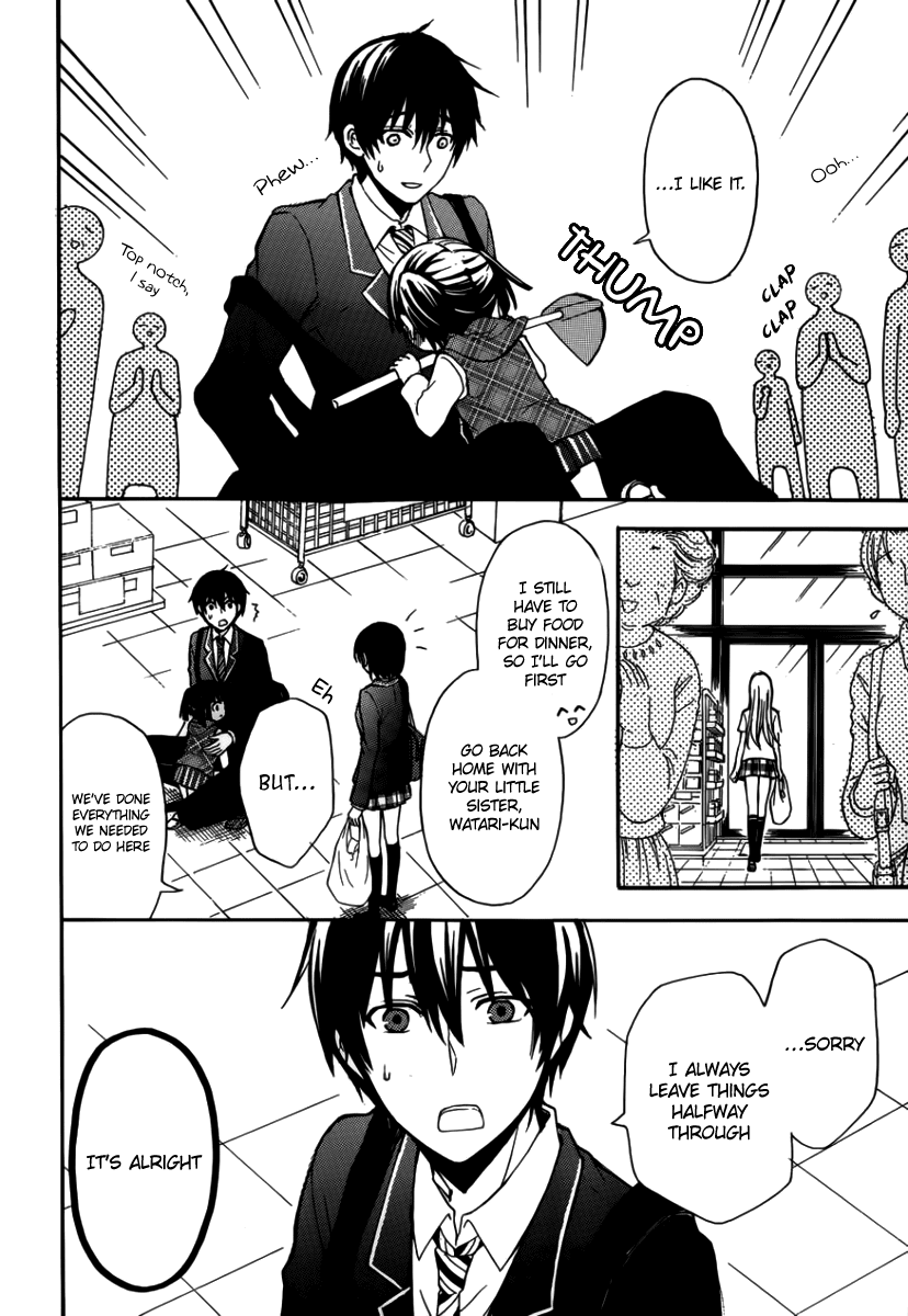 Watari-kun no xx ga Houkai Sunzen Chapter 3 page 24 - Chapter 3: Committee Activities After School
