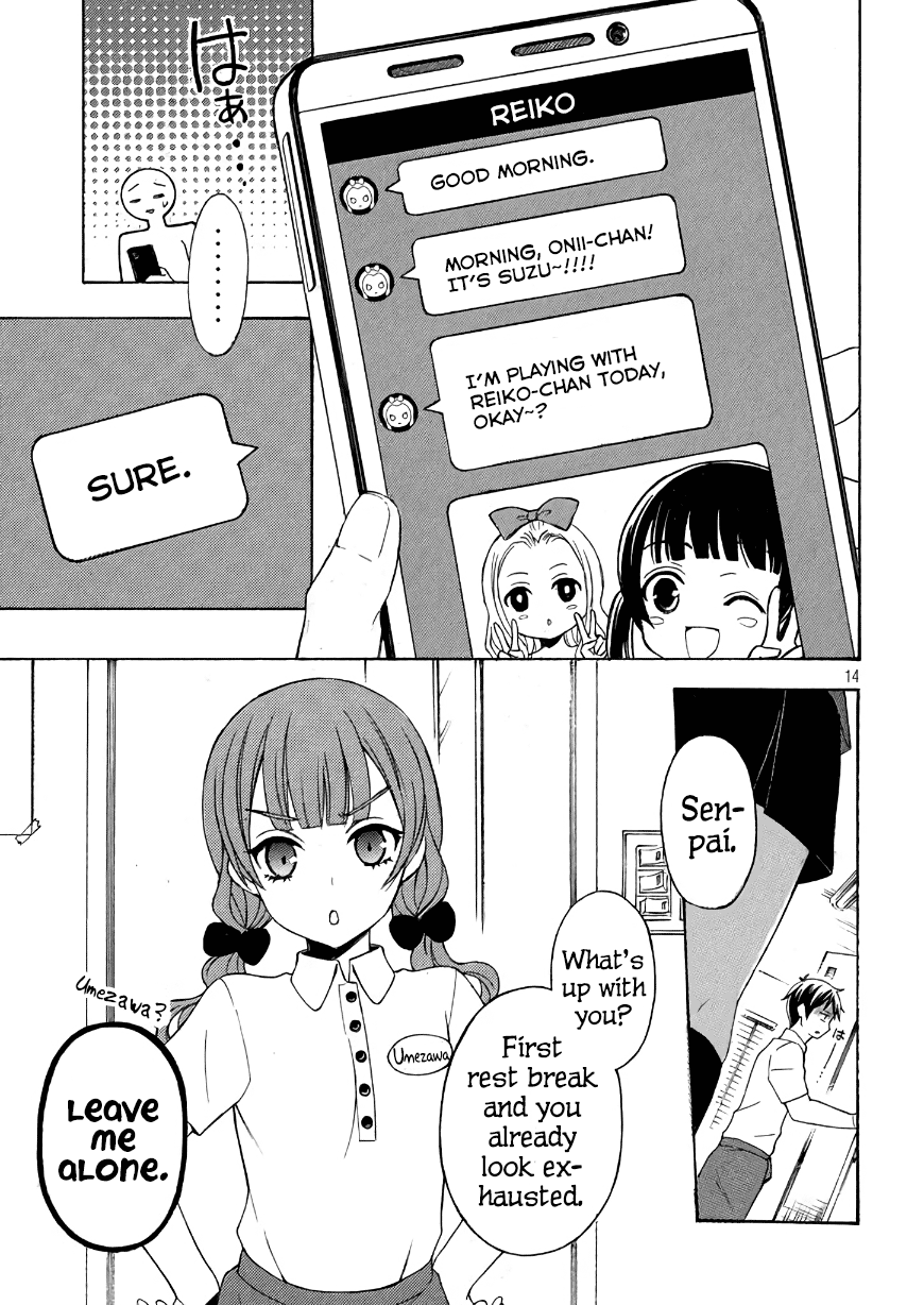 Watari-kun no xx ga Houkai Sunzen Chapter 30 page 14 - Chapter 30: A Lingering Feeling