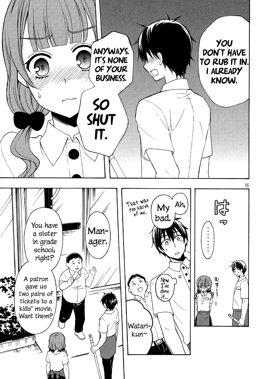 Watari-kun no xx ga Houkai Sunzen Chapter 30 page 16 - Chapter 30: A Lingering Feeling