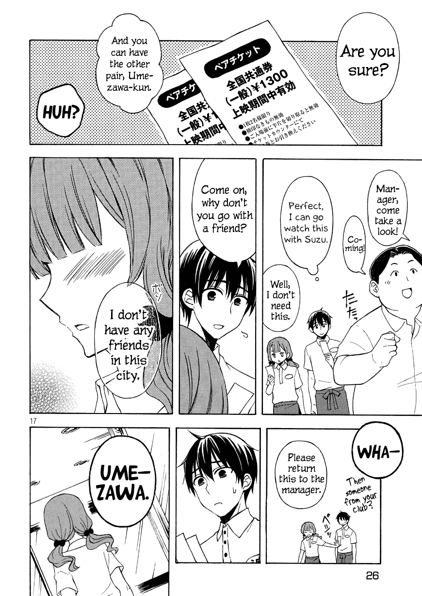 Watari-kun no xx ga Houkai Sunzen Chapter 30 page 17 - Chapter 30: A Lingering Feeling