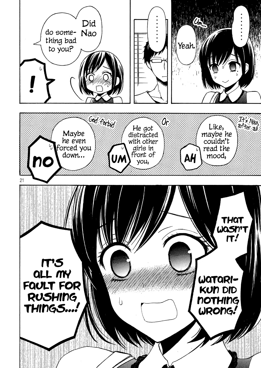 Watari-kun no xx ga Houkai Sunzen Chapter 30 page 21 - Chapter 30: A Lingering Feeling