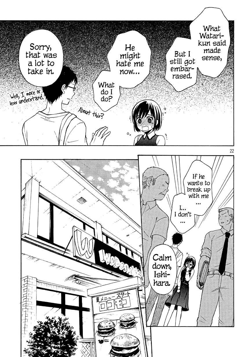 Watari-kun no xx ga Houkai Sunzen Chapter 30 page 22 - Chapter 30: A Lingering Feeling
