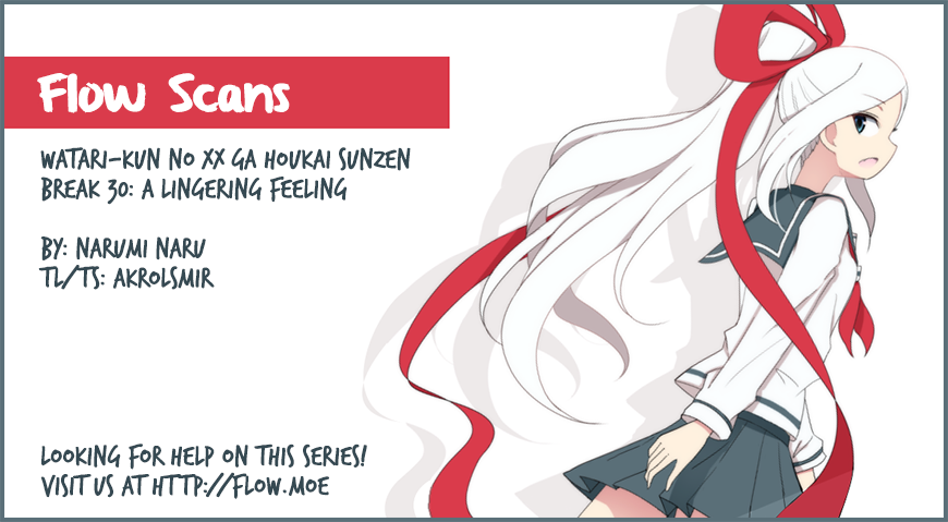 Watari-kun no xx ga Houkai Sunzen Chapter 30 page 35 - Chapter 30: A Lingering Feeling