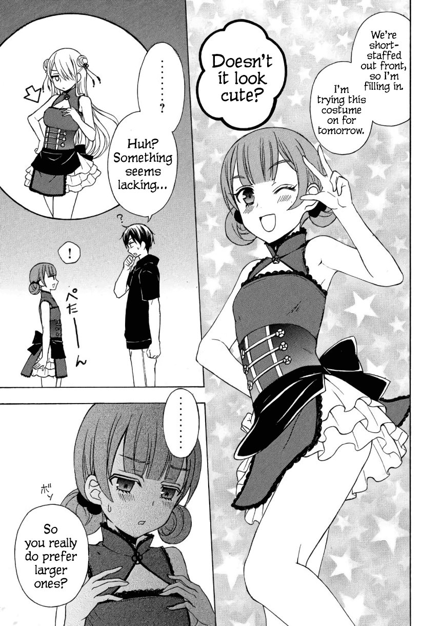 Watari-kun no xx ga Houkai Sunzen Chapter 31 page 10 - Chapter 31: An Apprehensive Love