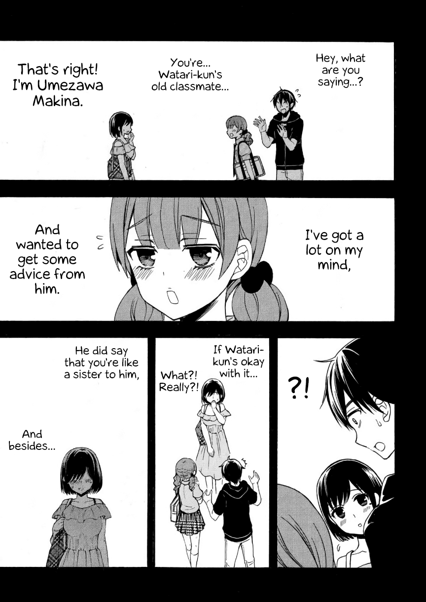 Watari-kun no xx ga Houkai Sunzen Chapter 31 page 16 - Chapter 31: An Apprehensive Love