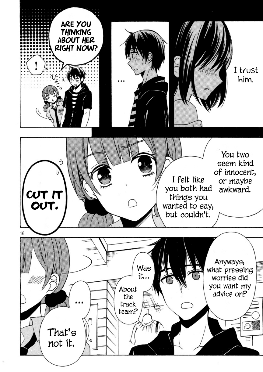 Watari-kun no xx ga Houkai Sunzen Chapter 31 page 17 - Chapter 31: An Apprehensive Love