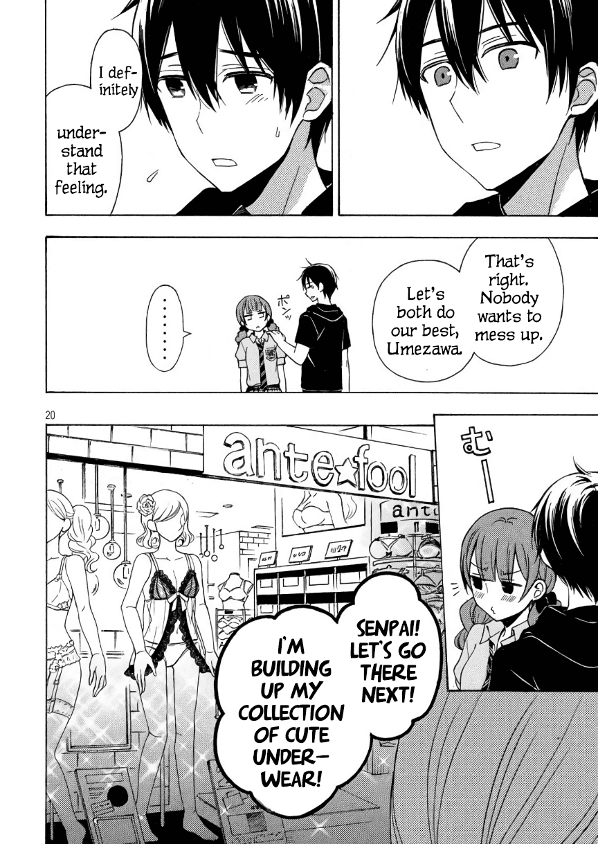 Watari-kun no xx ga Houkai Sunzen Chapter 31 page 20 - Chapter 31: An Apprehensive Love
