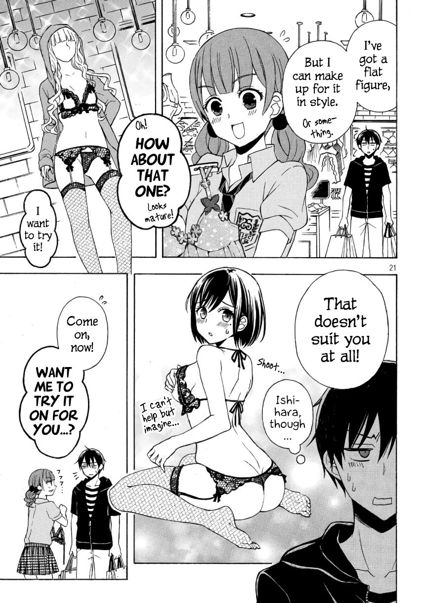 Watari-kun no xx ga Houkai Sunzen Chapter 31 page 21 - Chapter 31: An Apprehensive Love