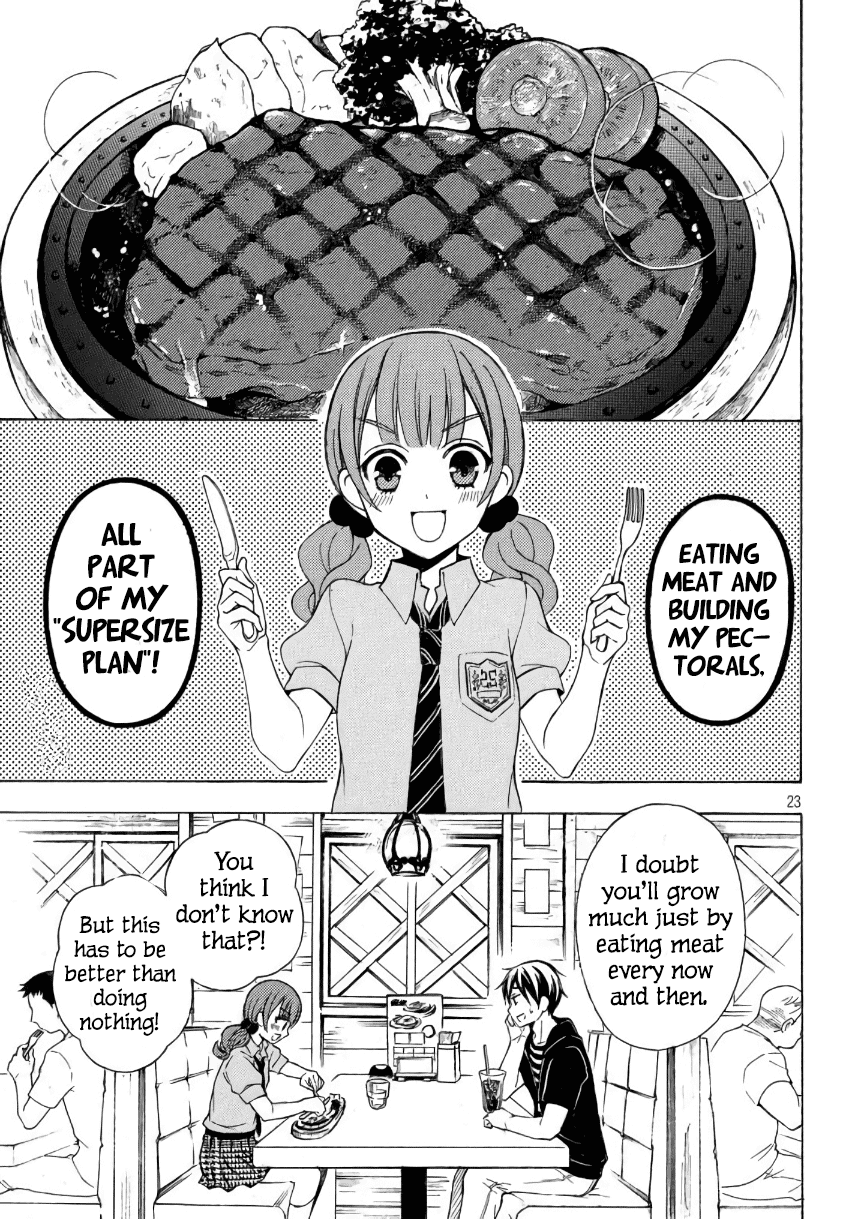 Watari-kun no xx ga Houkai Sunzen Chapter 31 page 23 - Chapter 31: An Apprehensive Love