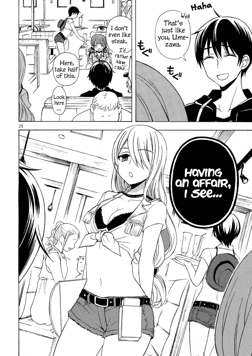 Watari-kun no xx ga Houkai Sunzen Chapter 31 page 24 - Chapter 31: An Apprehensive Love