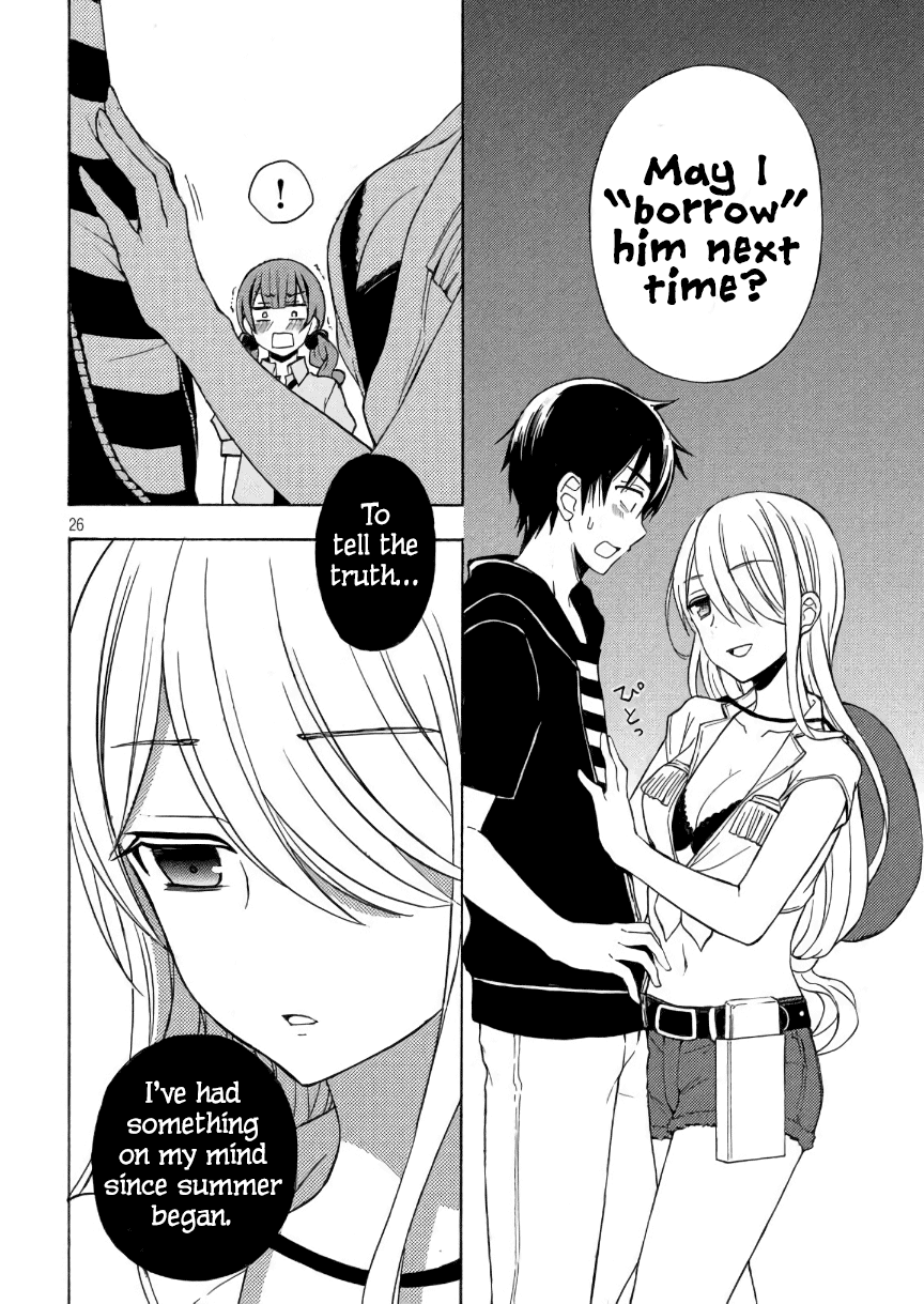 Watari-kun no xx ga Houkai Sunzen Chapter 31 page 26 - Chapter 31: An Apprehensive Love
