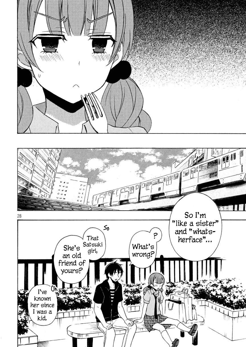 Watari-kun no xx ga Houkai Sunzen Chapter 31 page 28 - Chapter 31: An Apprehensive Love