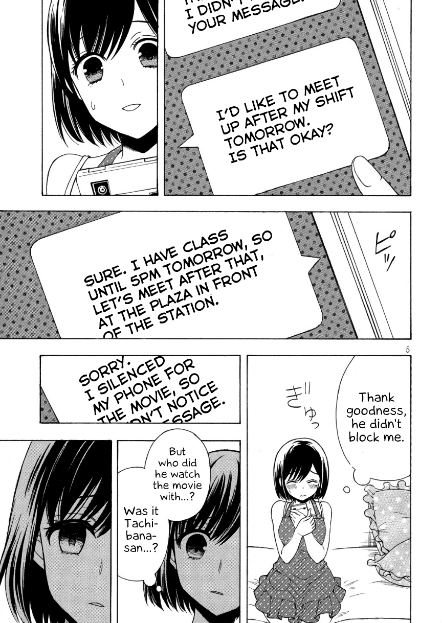 Watari-kun no xx ga Houkai Sunzen Chapter 31 page 6 - Chapter 31: An Apprehensive Love