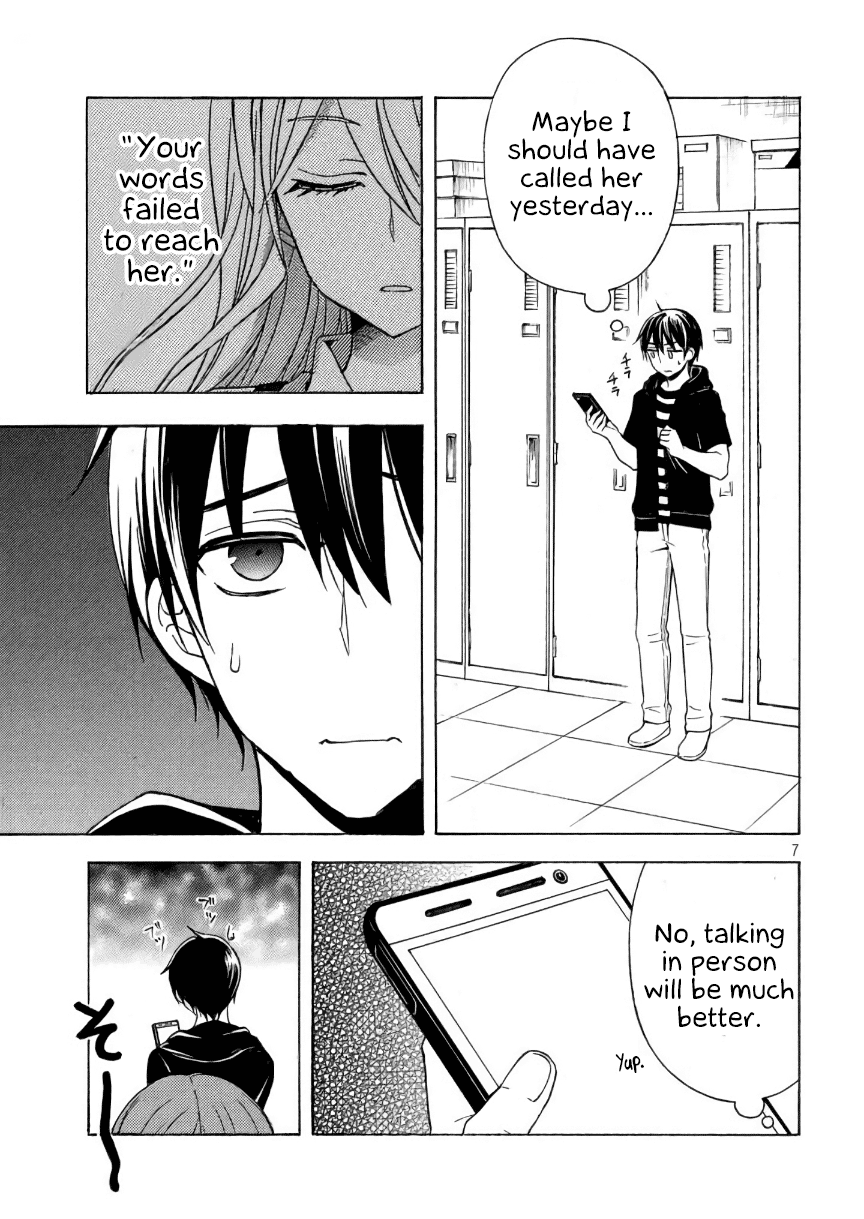Watari-kun no xx ga Houkai Sunzen Chapter 31 page 8 - Chapter 31: An Apprehensive Love