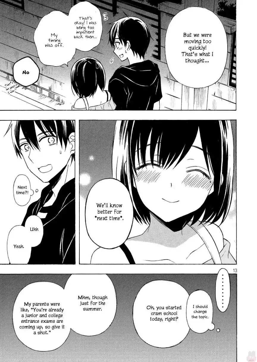 Watari-kun no xx ga Houkai Sunzen Chapter 32 page 13 - Chapter 32: A Can-Do Girl