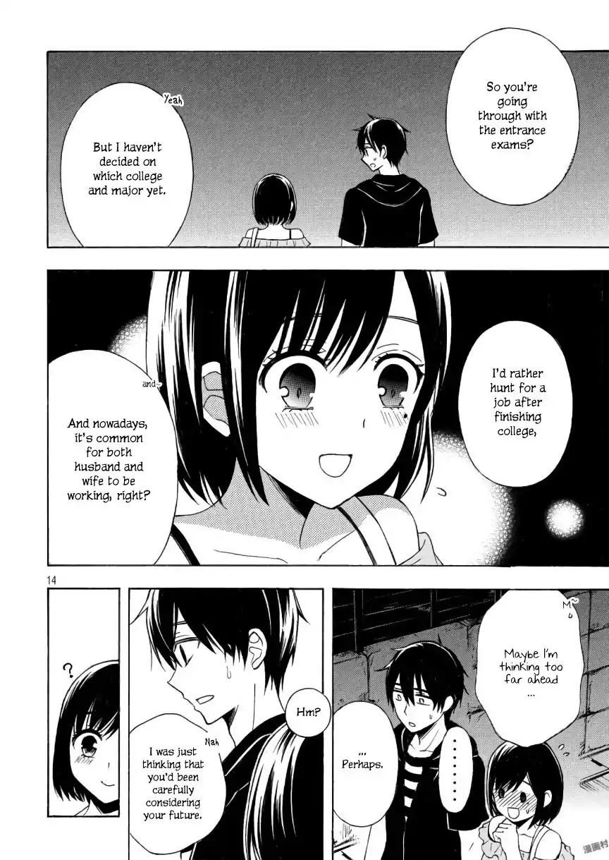 Watari-kun no xx ga Houkai Sunzen Chapter 32 page 14 - Chapter 32: A Can-Do Girl