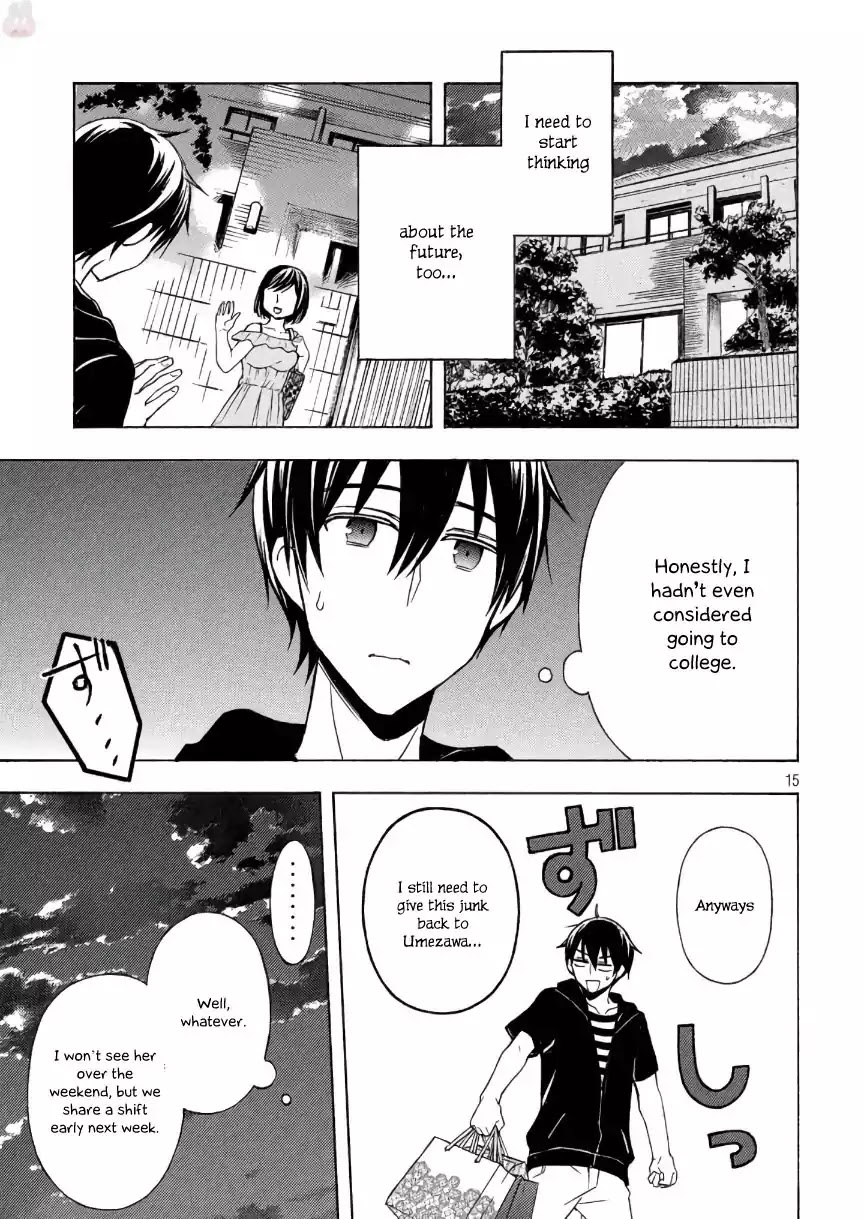 Watari-kun no xx ga Houkai Sunzen Chapter 32 page 15 - Chapter 32: A Can-Do Girl