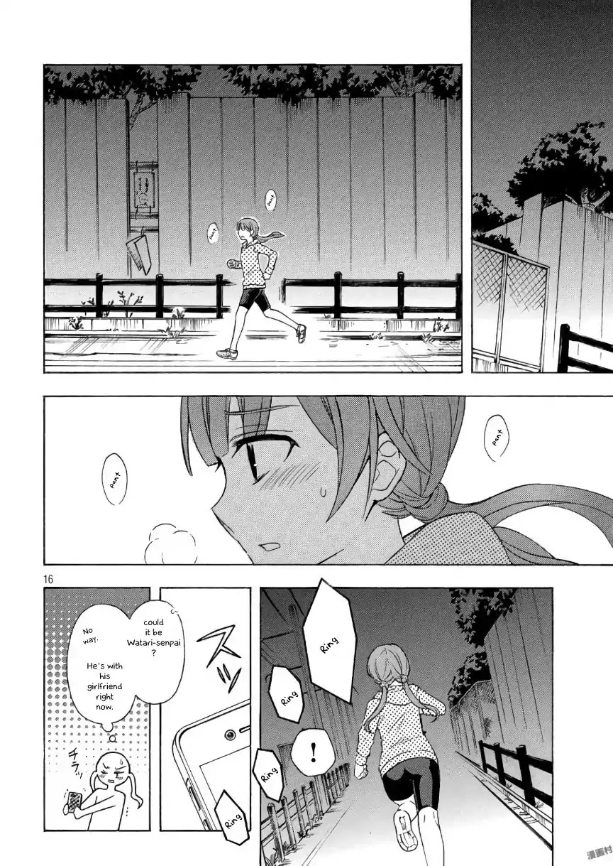 Watari-kun no xx ga Houkai Sunzen Chapter 32 page 16 - Chapter 32: A Can-Do Girl