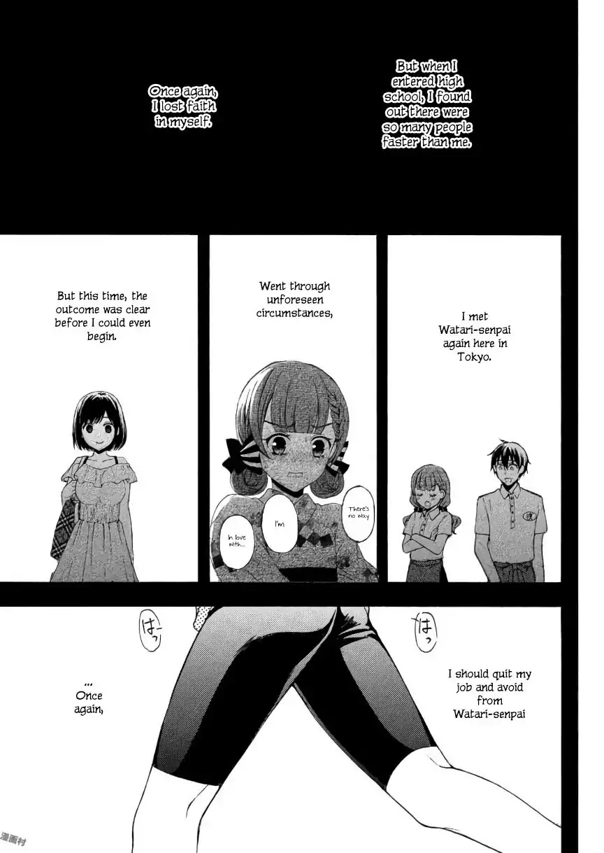 Watari-kun no xx ga Houkai Sunzen Chapter 32 page 21 - Chapter 32: A Can-Do Girl