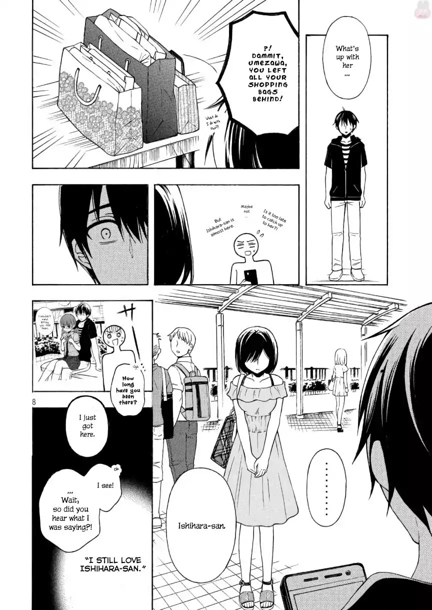 Watari-kun no xx ga Houkai Sunzen Chapter 32 page 8 - Chapter 32: A Can-Do Girl